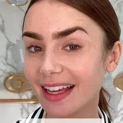 How Lily Collins Does French Girl Beauty