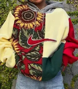 FLOWER NIKE CRAFTED SWEATER