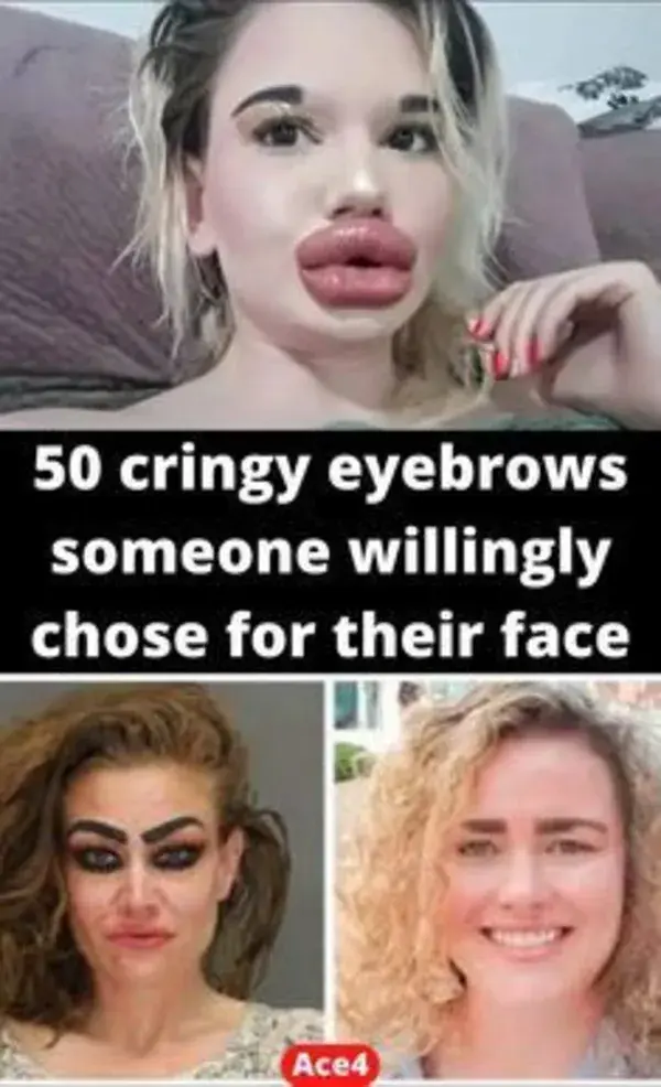 Save SOURCE: INSTAGRAM 50 cringy eyebrows someone willingly chose for their face