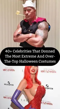 40+ Celebrities That Donned The Most Extreme And Over-The-Top Halloween Costumes