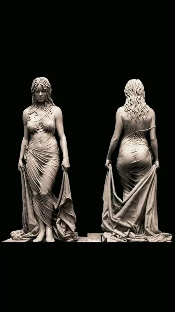 Stone sculpture by Benjamin Victor Bathsheba