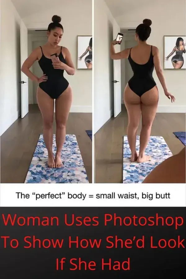 Woman Uses Photoshop To Show How She’d Look If She Had The ‘Perfect’ Body Throughout History