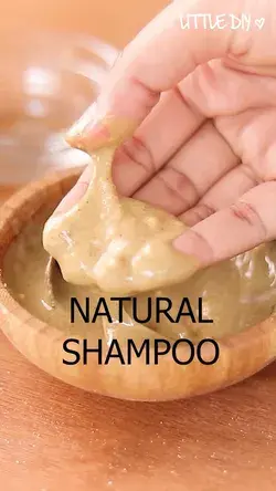 Natural shampoo for healthy hair