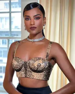 Simone Ashley's 2022 Met Gala beauty look