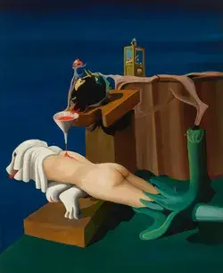 Machine à coudre électro-sexuelle by Óscar Domínguez (1934-35)