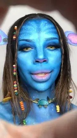 Avatar Makeup Transformation 🪐