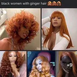 Everyone likes orange wigs