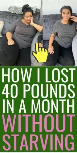 How I Lost 40 Pounds In a Month Without Starving