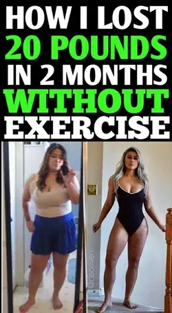 How I Lost 20 Pounds In 2 Months Without!