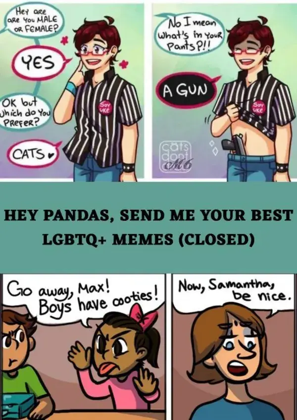 Hey Pandas, Send Me Your Best LGBTQ+ Memes (Closed)