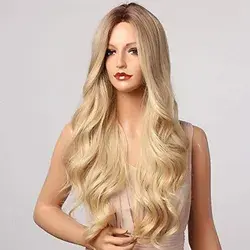 Trianne Extra Long High Temperature Wig with Waves
