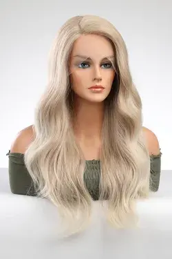 Hazel Blues® | 13*2 Lace Front Wigs Synthetic Long Wave 25 150% Density - Blonde / One Size