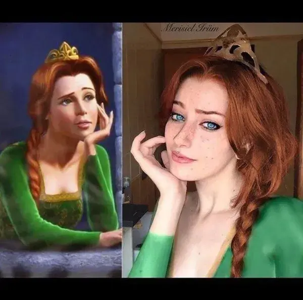 Princess Fiona, beautiful cosplay