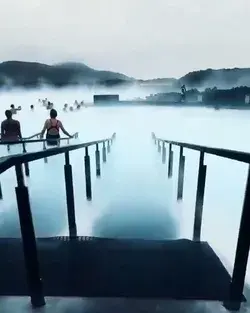 The Blue Lagoon in Iceland