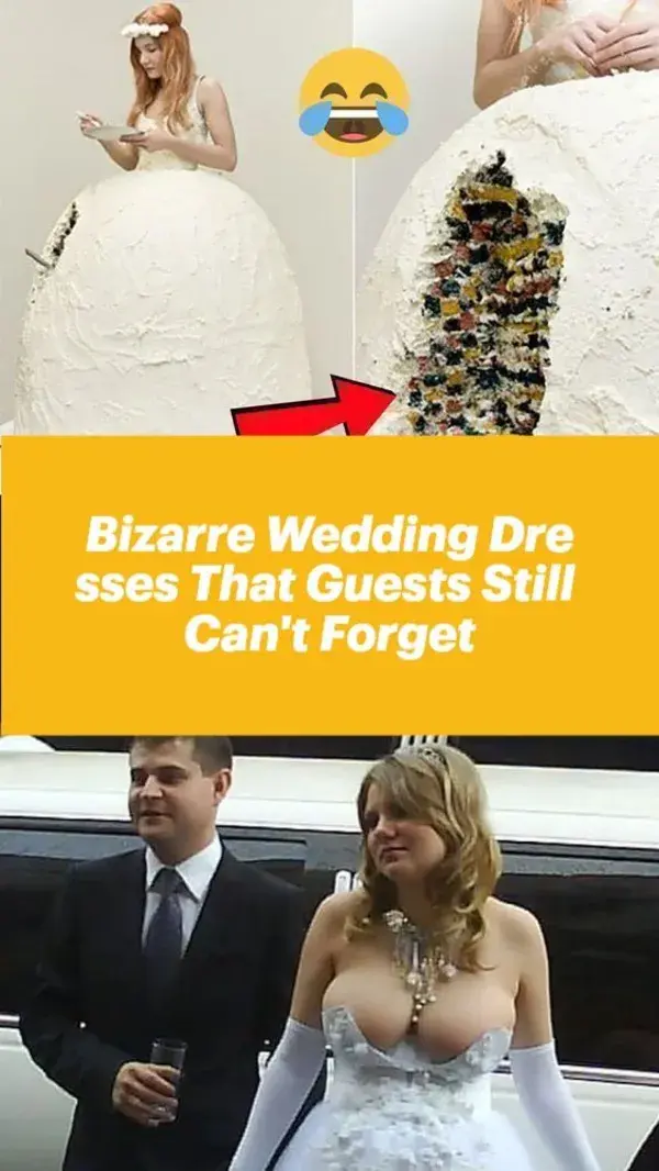 Bizarre Wedding Dresses That Guests Still Can't Forget