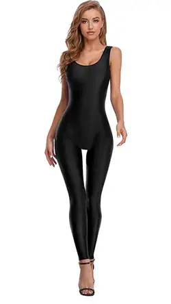 Tight Spandex Bodysuit for Fall Winter Holidays
