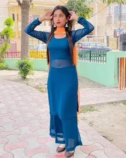 BLUE PUNJABI SUIT