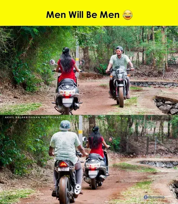 Men will be men 😉