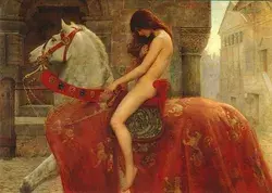 Lady Godiva - Cross stitch pattern pdf format