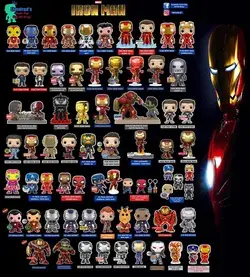 Funko Pops Ironman