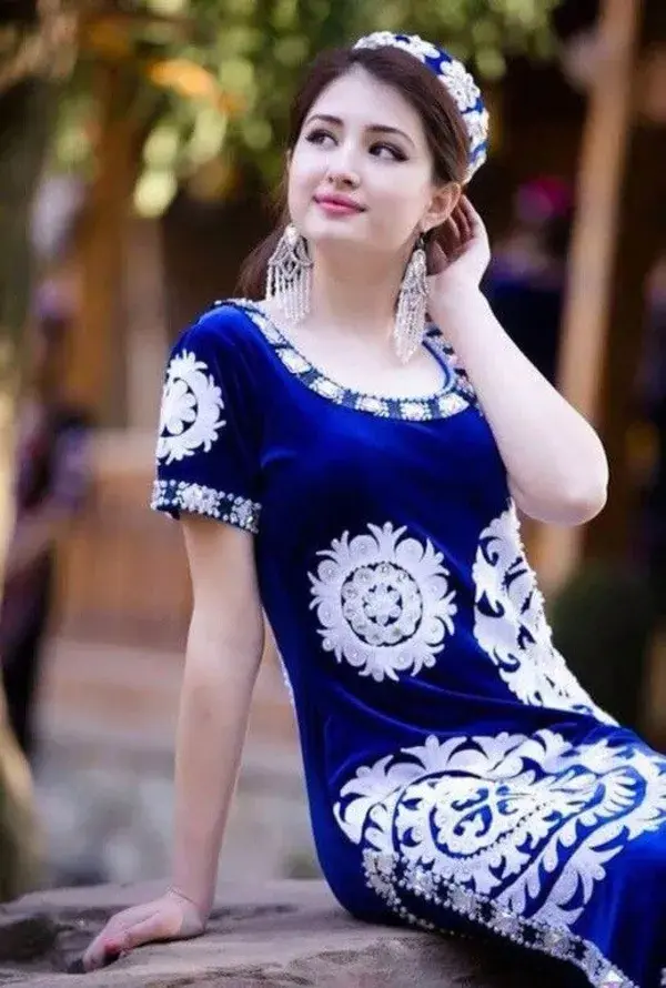 Uzbek girl. Uzbekistan