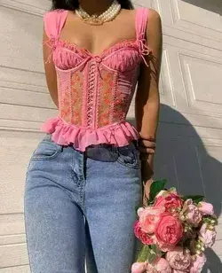 Cutest corset top ever