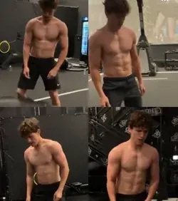 tom holland working out🏋️🥰