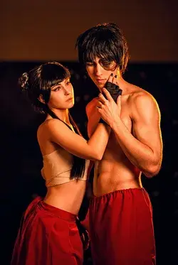 Korra cosplay at Comic Con