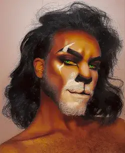 Scar makeup 🐾