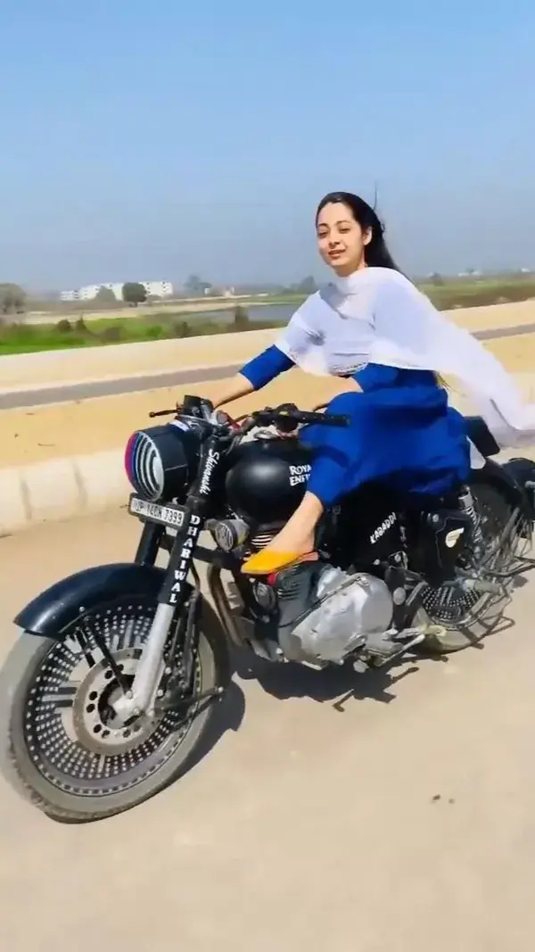 Royal Enfield Motorbike | Lady Biker