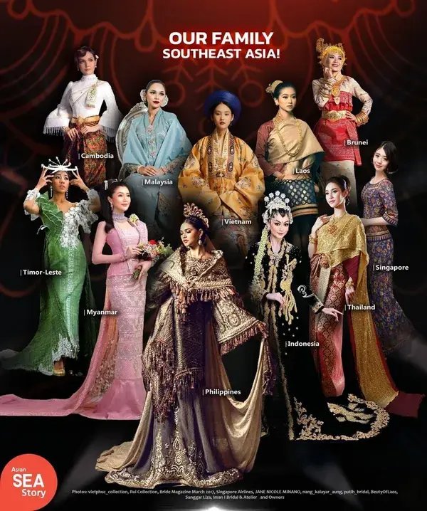 Southeast Asian dresses