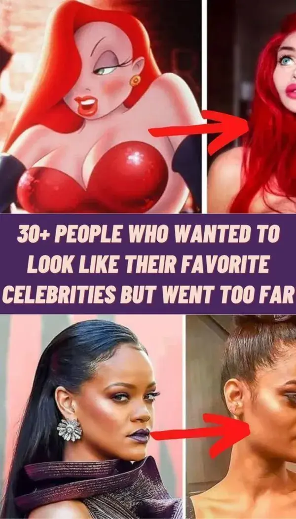 30+ People Who Wanted To Look Like Their Favorite Celebrities But Went Too Far (1)