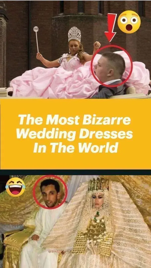 The Most Bizarre Wedding Dresses In The World