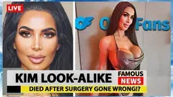 Kim Kardashian Look Alike Christina Ashten Gourkani Dies After Fatal Plastic Surgery