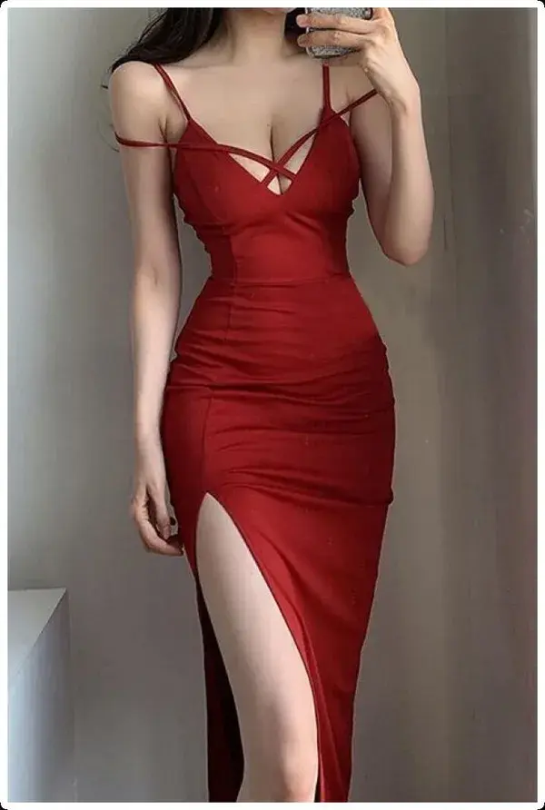 | Red Homecoming Dresses