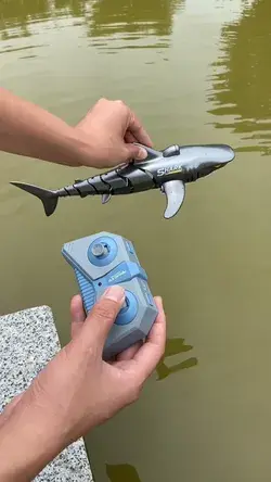 RC floating shark toy for games gift