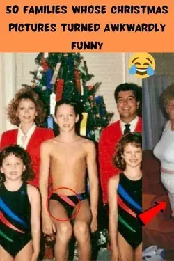 50 Families Whose Christmas Pictures Turned Awkwardly Funny