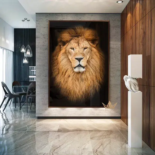 Quadro de leão/ Stunning lion