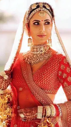 Katrina Kaif Wedding Dress