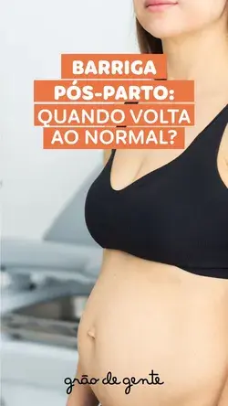 BARRIGA PÓS-PARTO | DICAS PARA RECUPERAR A FORMA