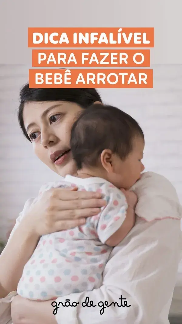 COMO FAZER O BEBÊ ARROTAR | DICA DE POSIÇÃO PARA NÃO ERRAR