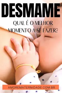 Desmame: Qual melhor momento para fazer?