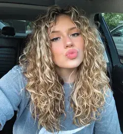 Wavy hair