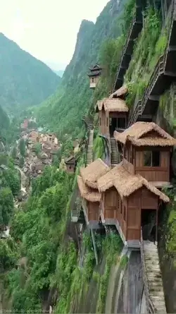 Hidden village in the mountains that not many tourists know about #HiddenPlace #travel #tourist