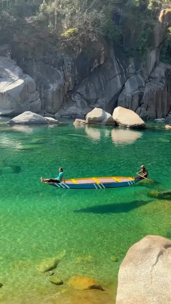 Crystal clear water❤️🌊#india