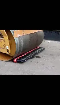 Road Roller VS Coke