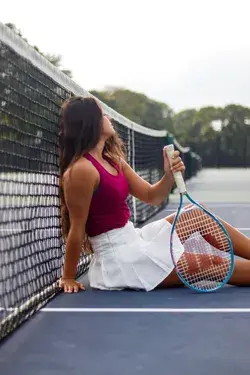 tennis photoshoot