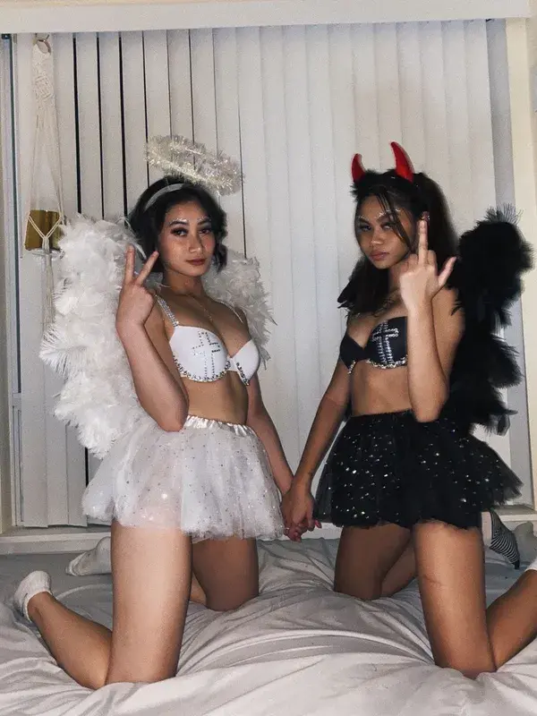 #devilandangel