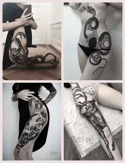 tatuagem feminina no antebraço