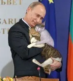 プーチンとにゃんず